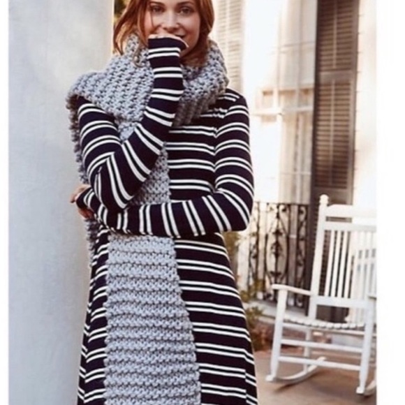 Maeve Anthropologie Dresses & Skirts - Anthropologie Maeve blue & white striped turtleneck dress size Small .